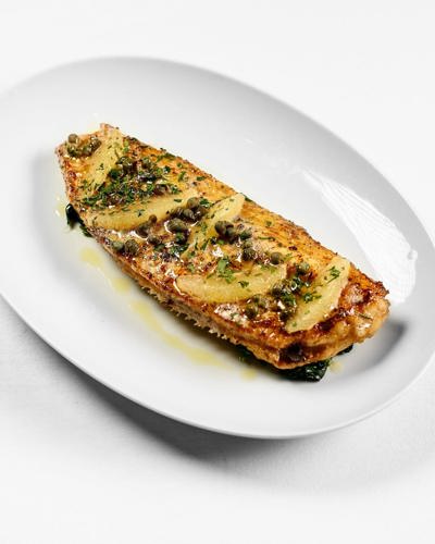 Sole À La Menuniere Lemon Caper Parsley Brown Butter The Mill Restaurant Cliff At Lyons Scaled