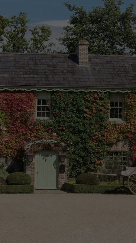 Country house accommodation covered in ivy co kildare
