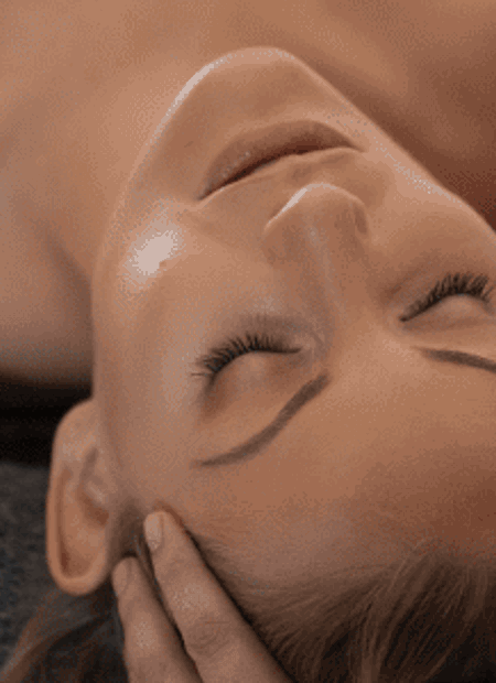 Head massage at luxury 4 star hotel wellness centre