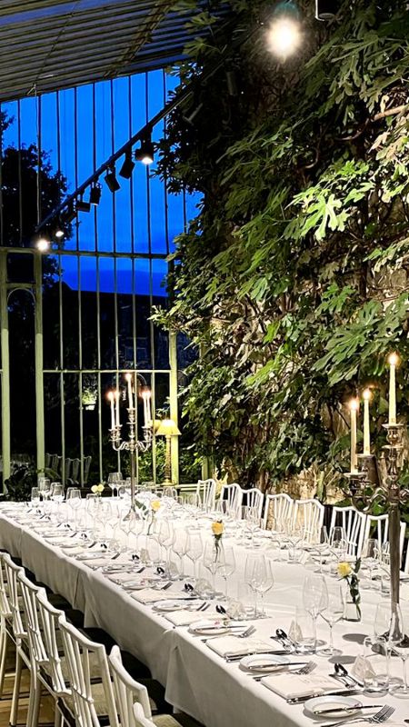 Garden atrium wedding venue in ireland