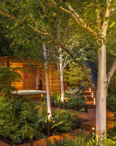 The Village outdoor saunas and hote tubs and spa treatments