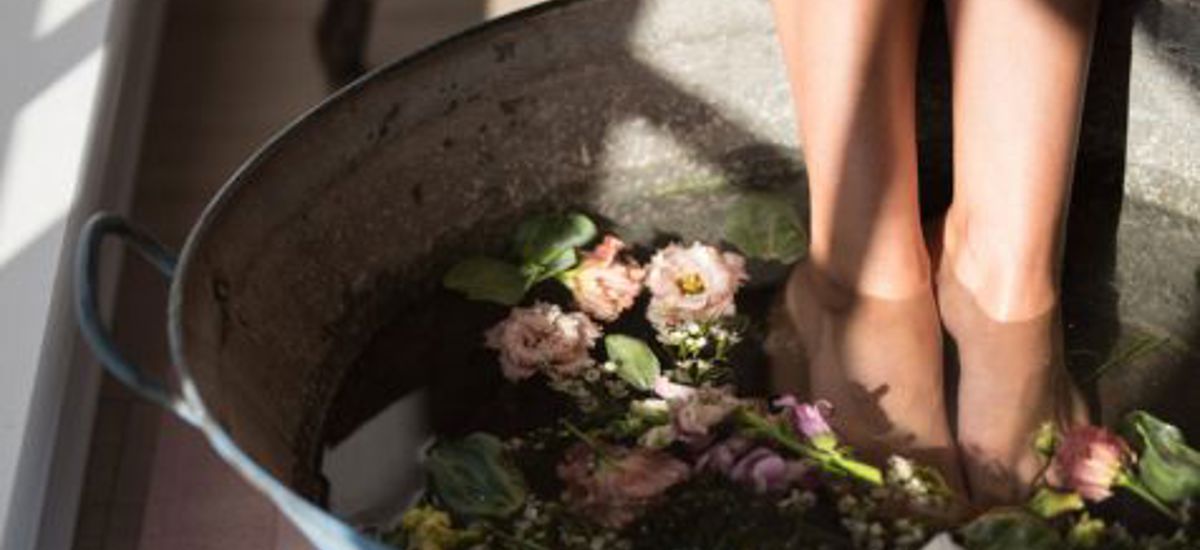 Mothers day spa day with luxury foot treatment