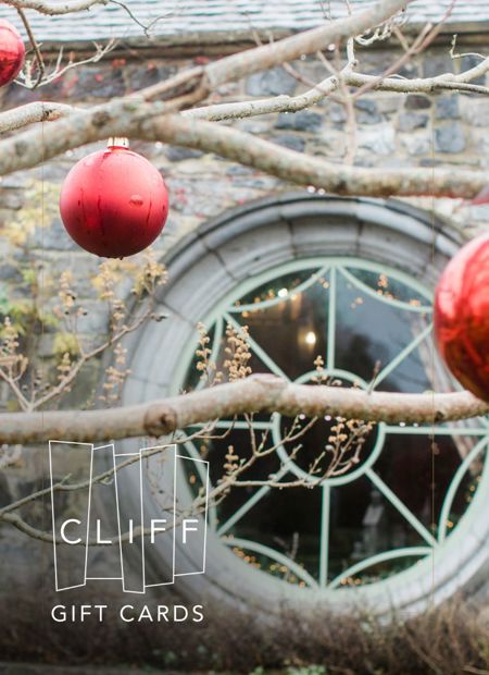 Cliff at Lyons christmas tree card design
