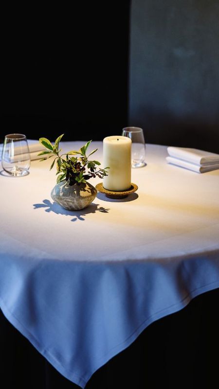 Nightime dining room photo fine dining