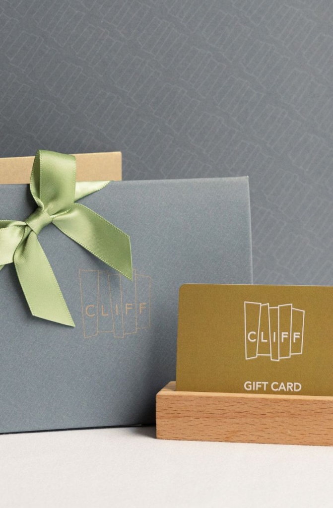 Cliff at Lyons Gift Voucher Card with Packaging - the ideal experiential Christmas gift or Valentine's Day Gift